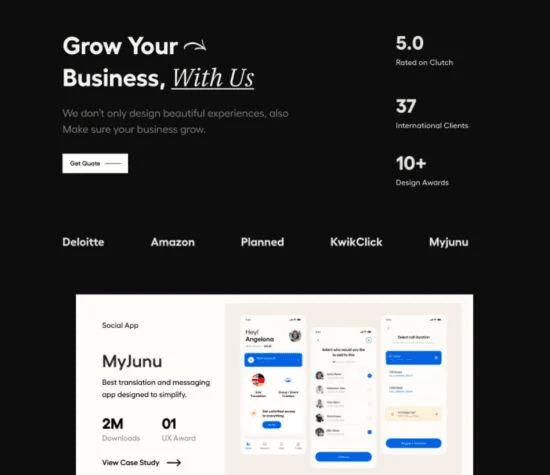 Web developing 
